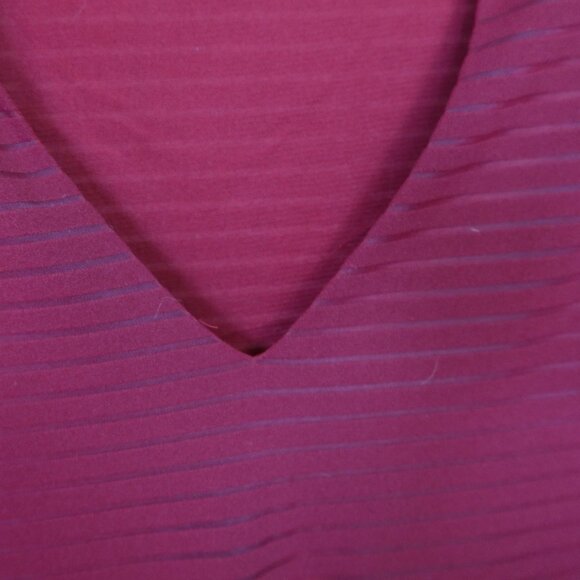 Alice Blue Red Burgundy Tunic Top Size Large Petite - Picture 5 of 12